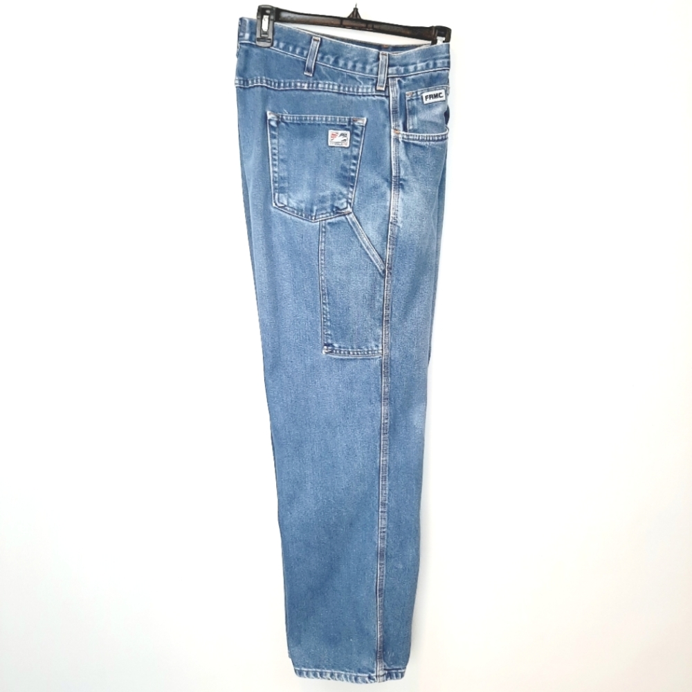 Tyndale Men's Flame Resistant Utility Work Carpenter Jeans Size 38X32 USA MADE